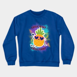 Kinda sweet kinda stabby! Crewneck Sweatshirt